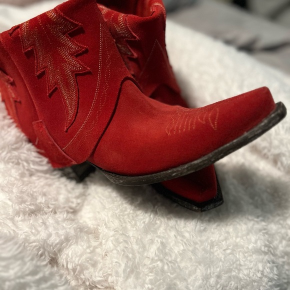 Old Gringo Shoes - Gorgeous RED Old Gringo Fold Over boots